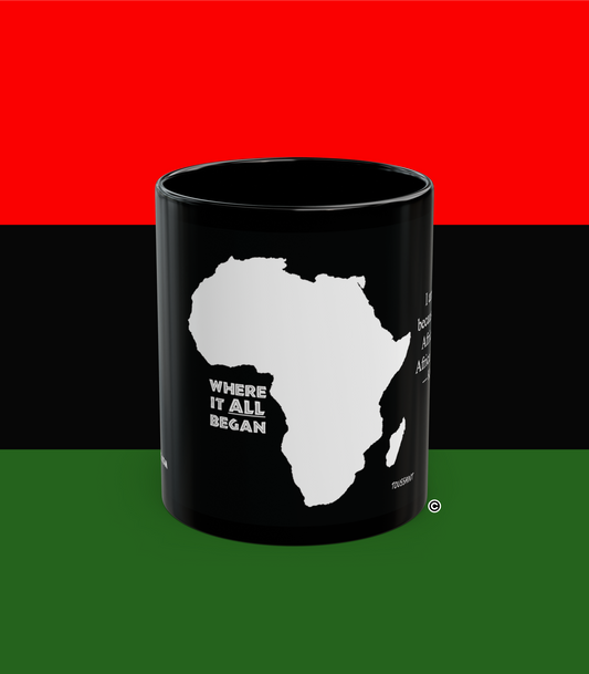 "Where It All Began" Black Mug – Honoring Roots, Embracing Legacy (2)